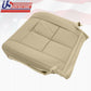 2007 thru 2014 Lincoln Navigator AWD Passenger Bottom Perforated Seat Cover Tan