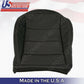 Driver & Passenger Bottom Leather Seat Cover Black 1999 - 2004 Volkswagen Jetta