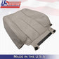 2007 to 2014 Ford Expedition Front Driver & Passenger Leather Covers Stone Gray