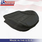 1999 to 2004 Volkswagen Jetta Front Driver Bottom Leather Seat Cover In Black