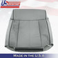Gray Front Upper Backrest Leather Seat Cover FOR 2006 2007 2008 Lincoln Mark LT