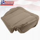 2000 2001 2002 GMC Sierra SLT SLE Driver-Passenger Bottom Vinyl Seat Cover Tan