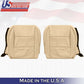Front Row Bottom covers in Tan Fits 2013 2014 2015 Lexus ES300H ES350