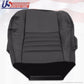 2001 Ford Mustang Driver & Passenger Bottom Perforated Leather Seat-Cover Black