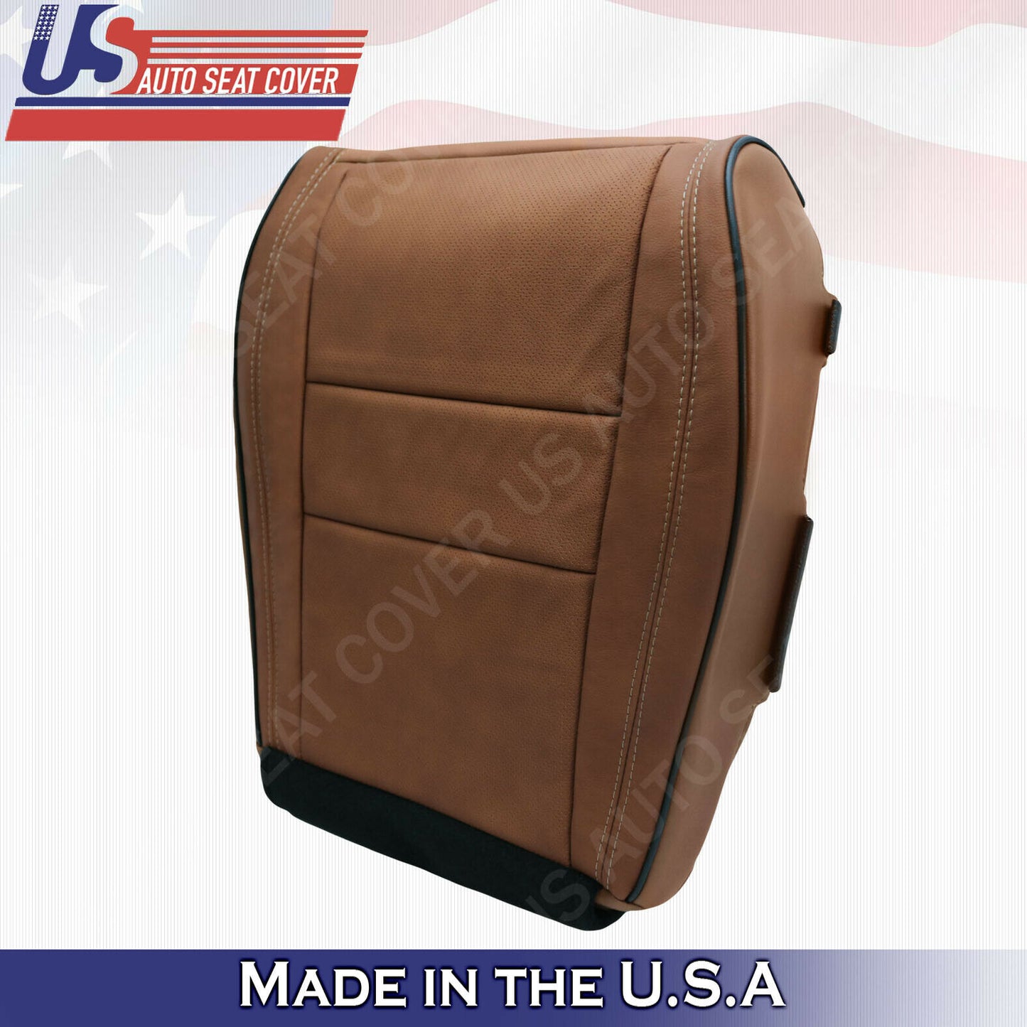 2011 to 2020 Jeep Grand Cherokee Overland Driver Bottom Leather Cover Saddle
