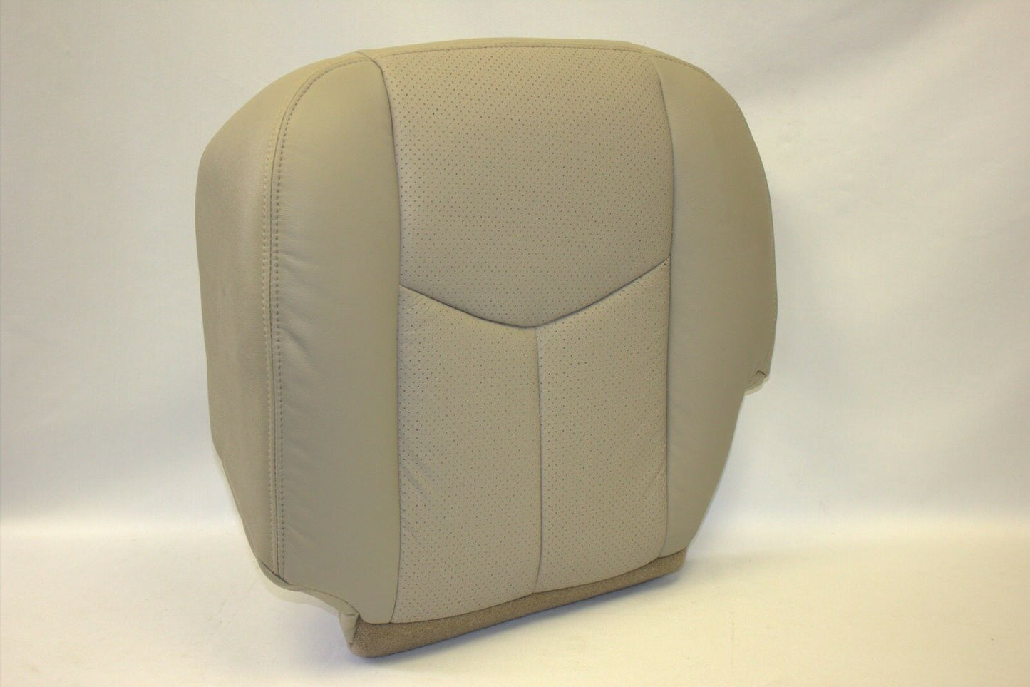 03 04 05 06 Cadillac Escalade platinum Leather Passenger Bottom Seat Cover Tan