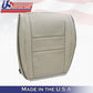 2011 to 2020 Jeep Grand Cherokee Overland DRIVER BOTTOM Leather Cover Tan Frost