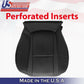 2010 To 2014 Ford F150 Raptor SVT Driver Side Bottom Leather Seat Cover Black