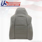 2002 - 2007 Ford F-250 Diesel 4X4 Driver Bottom & Back Leather Seat Covers Gray