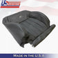 2009 to 2017 Infinity FX37 FX35 Driver & Passenger Tops Leather Seat Cover Black