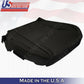 Fits 2013 to 2015 Lexus ES350 Left & Right Bottom Perforated Leather Cover BLACK
