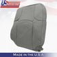 Fits For Nissan Frontier 2005 to 2019 Driver Top Cloth Seat Covers Steel Gray
