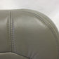 1999 to 2002 GMC Sierra Driver Top Upper Back & Bottom Leather Seat Covers Gray
