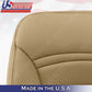 1999-2004 Chevrolet Corvete Driver Passenger lower Perforated Leather cover Tan