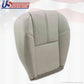 2007 2008 2009 GMC Yukon Denali Driver Bottom Leather Seat Cover Light Gray