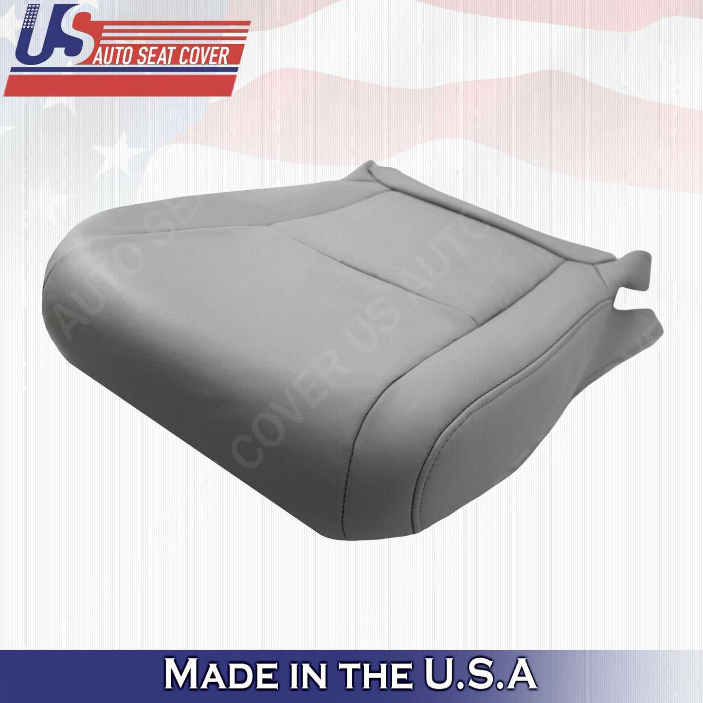 2012 2013 Fit For Toyota Highlander PASSENGER Bottom Leather Seat Cover Ash Gray