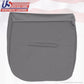 2004 2005 Ford F350 XL Work Truck Driver & Passenger Bottom Vinyl Seat Cover GRY