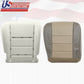 2003 Ford Excursion 2-tone Tan Leather Driver Bottom Seat Cover Plus Foam Seat-