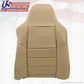 2002-07 Ford F250 F350 Lariat Front & Back Bottoms & Tops Leather Seat Cover TAN