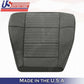 2003 Ford F150 SPORT XLT -Passenger Side Bottom Cloth Seat Cover Gray