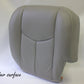 2005 Cadillac Escalade ESV & EXT AWD 2WD Leather Driver Bottom Seat Cover Gray