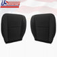 2010-2013 Chevy Avalanche Driver & Passenger Side Bottom Cloth Seat Cover Black