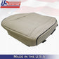 2011 to 2020 Jeep Grand Cherokee Overland DRIVER BOTTOM Leather Cover Tan Frost