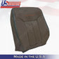2009- 2012 Fits For Ford F150 Platinum Driver Passenger Top Leather Covers Brown
