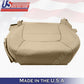 Driver Passenger Bottom Leather Seat Cover in Tan fits 1992-2001 Lexus SC300