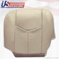 2005 Tahoe Suburban Yukon LT LS Z71 SLE Driver Bottom Leather Seat Cover Tan