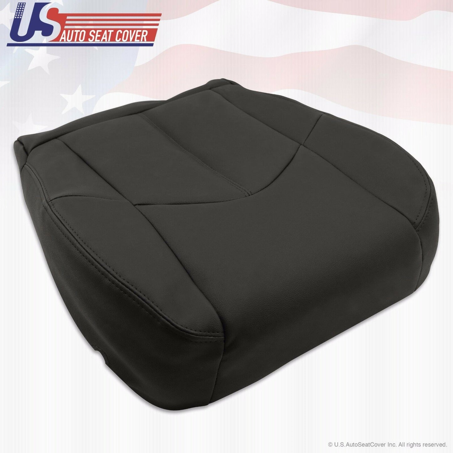 Fits 2000 Lexus RX300 Driver Bottom Replacement Leather Seat Cover Color Black