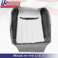2005 to 2007 Fits For Jeep Liberty Driver Bottom Leather Seat Cover In Graystone