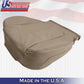 2009 2010 Ford F150 Lariat Driver Passenger BOTTOM PERFORATED Leather Cover Tan