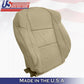 Fits 2013-2018 Acura RDX Driver Passenger Tops Perforated Leather seat Cover Tan