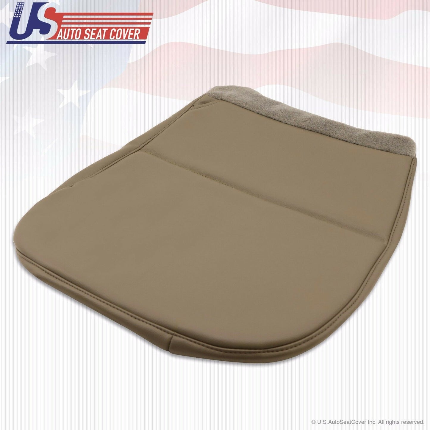 2008 Ford F250 F350 F450 F550 XL Driver Side Bottom Vinyl Seat Cover Tan