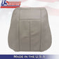 2007 to 2014 Ford Expedition Front Driver & Passenger Leather Covers Stone Gray