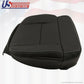 2007 2008 Ford F-150 Lariat FX 4 XLT FX 2 Driver Bottom Leather Seat-Cover Black