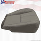 2007 to 2014 Chevy 2500 HD WT Work Truck Driver Bottom Vinyl Seat Cover Med Gray