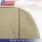 For 2013 2014 2015 2016 2017 2018 Acura RDX Bottoms Perforated Leather Cover Tan