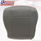 2013 2014 Ford E350 E450 Van Driver Side Bottom Perforated Vinyl Seat Cover Gray