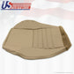 1999 To 2004 Ford Mustang GT Manual Driver Bottom Leather Seat Cover TAN