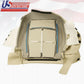 2007 thru 2014 Lincoln Navigator AWD Passenger Bottom Perforated Seat Cover Tan
