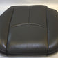03 04 05 06 GMC Sierra Driver Bottom Leather Seat Cover Dark Gray