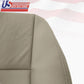 2007 Dodge Charger R/T SE SXT Driver Bottom Replacement Leather Seat Cover Gray