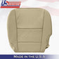 Fits 2013 to 2018 Acura RDX PERFORATED LEATHER SEAT COVERS TAN Driver Passenger