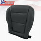 For 2001-2006 Acura MDX Driver Lower Perforated Leather Seat Cover Shade Ebony
