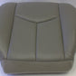 2005 2006 Chevy Silverado Driver Bottom Leather Seat Cover Pewter Gray