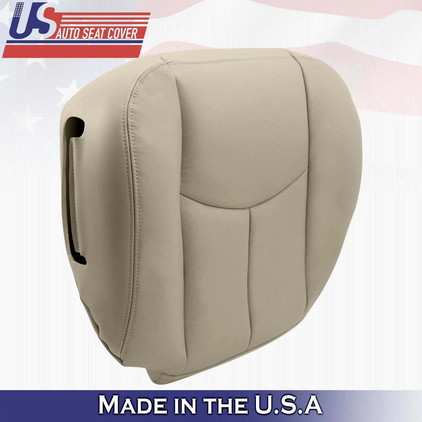 2003 2004 2005 2006 CHEVY TAHOE YUKON Seat Bottom COVER REPLACEMENT SHALE (TAN)