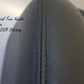 2003 To 2006 GMC Sierra Passenger Bottom Leather Seat Cover Dark Pewter