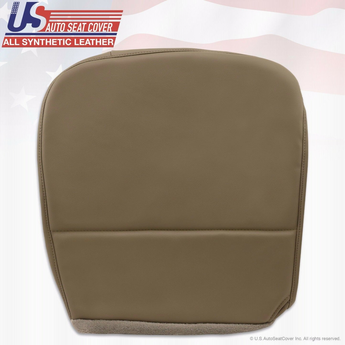 2008 Ford F250 F350 F450 F550 XL Driver Side Bottom Vinyl Seat Cover Tan